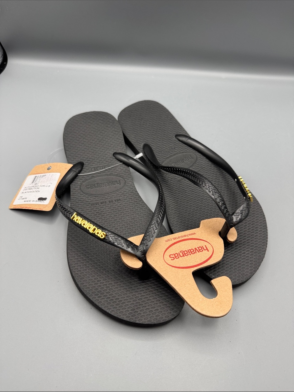 Havaianas Women's Metallic Flip Flops